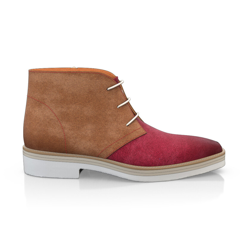 Lightweight Men`s Ankle Boots - Empire State of Mind