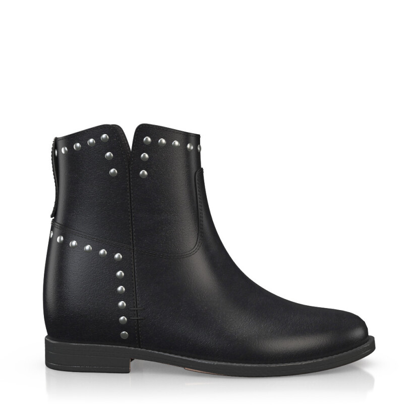 Hidden Wedge Ankle Boots 11783
