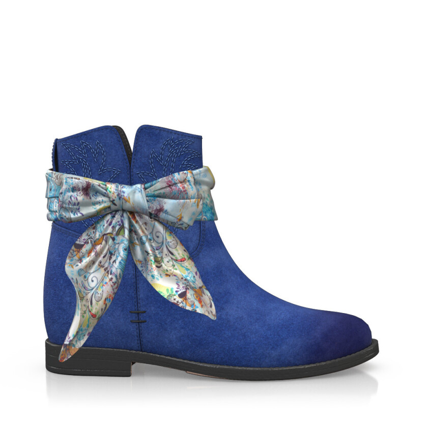 Hidden Wedge Ankle Boots 14717