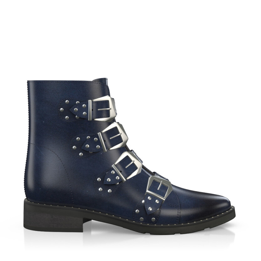 Straps and Metals Ankle Boots 2920