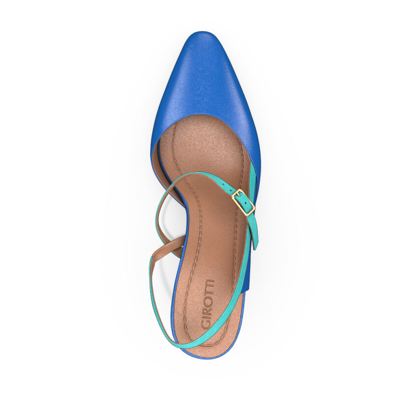 Mid Heel Pointed Toe Shoes 18361