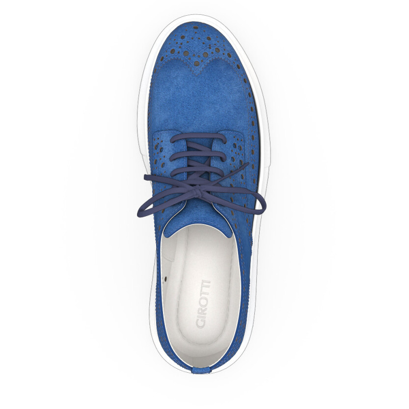 Color Sole Platform Shoes 18661