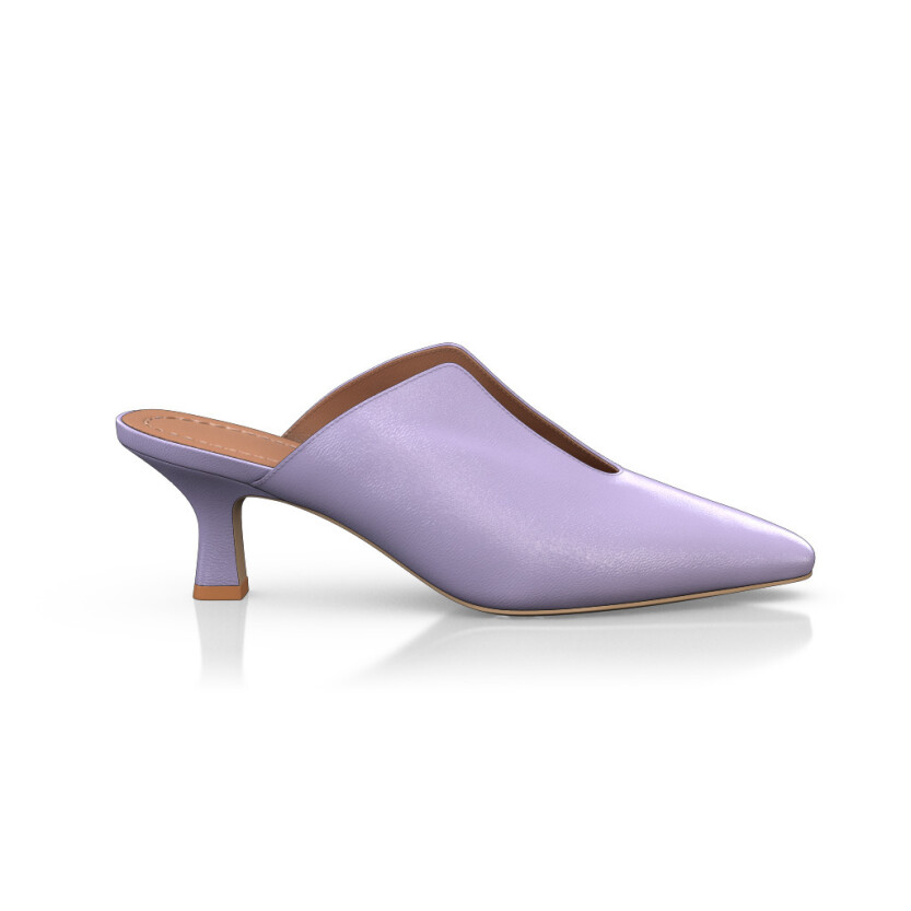 Mid Heel Pointed Toe Shoes 19861