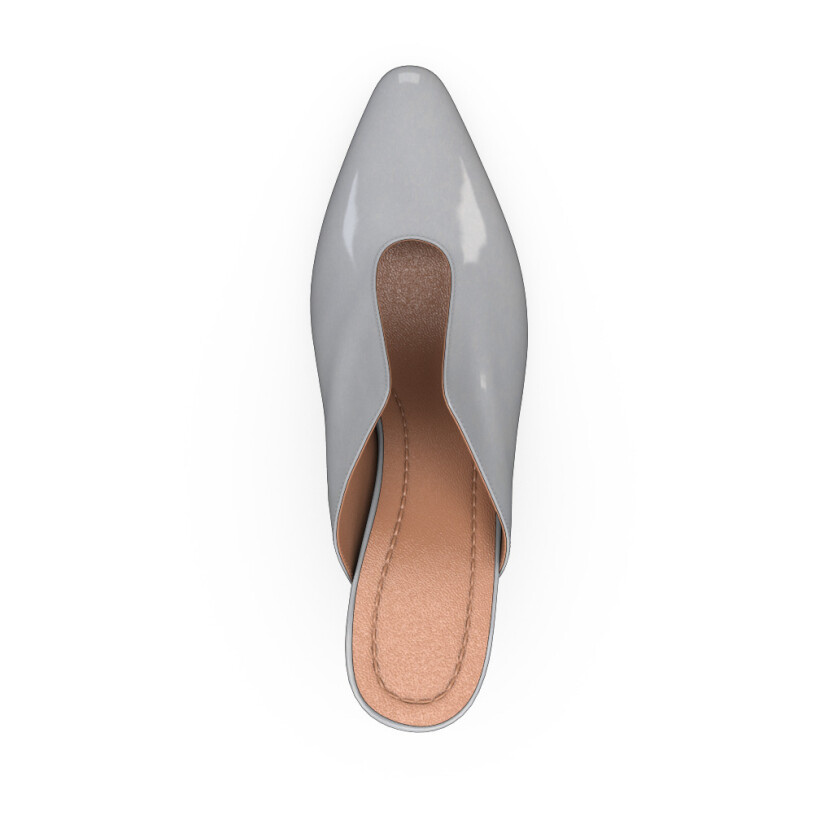 Mid Heel Pointed Toe Shoes 25139