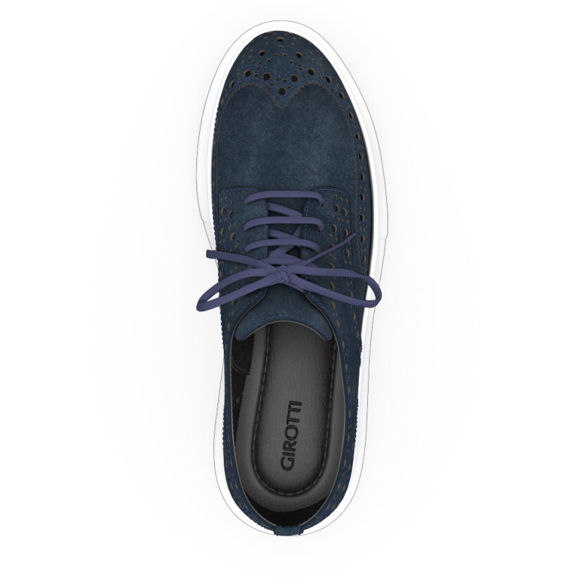 Color Sole Platform Shoes 25178