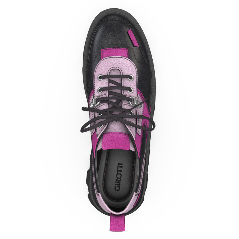 Color Sole Platform Shoes 25358