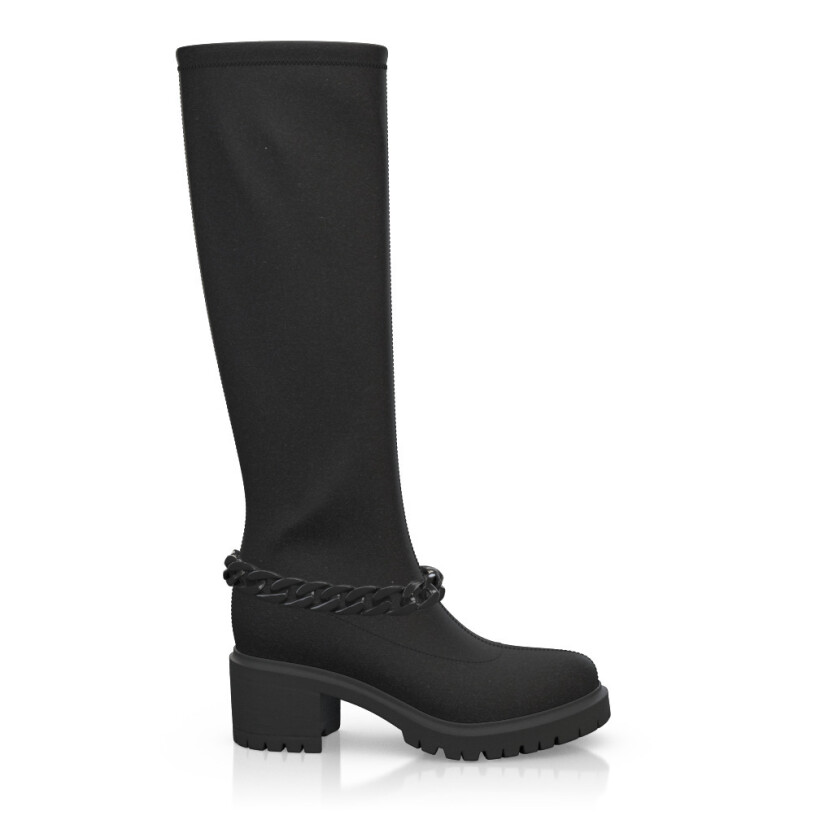 Platform Sock Boots 26521