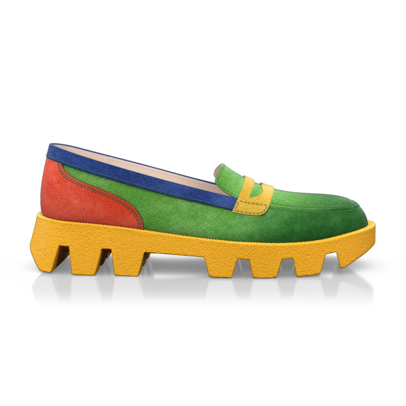 Color Sole Platform Shoes 28280