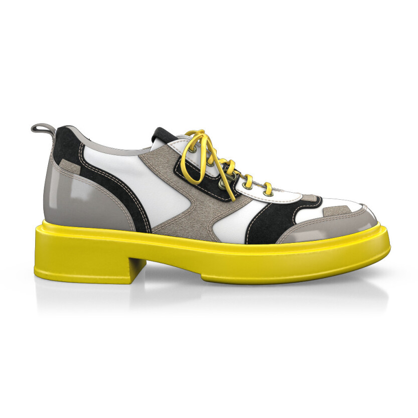 Color Sole Platform Shoes 29265