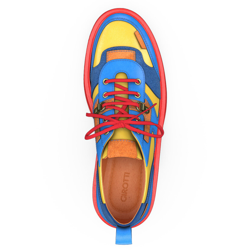 Color Sole Platform Shoes 29268