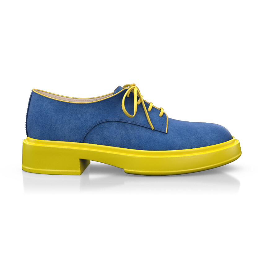 Color Sole Platform Shoes 30309