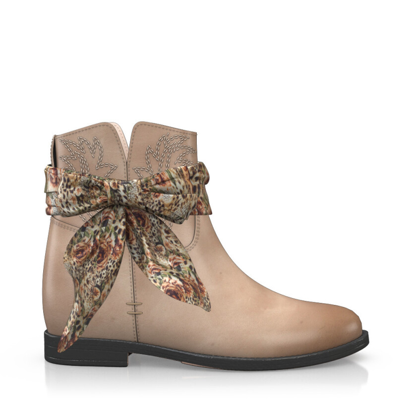 Hidden Wedge Ankle Boots 30432