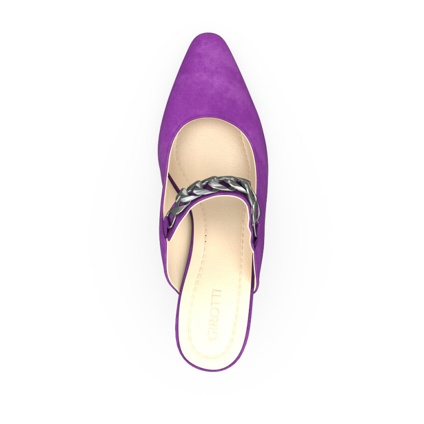 Mid Heel Pointed Toe Shoes 34547