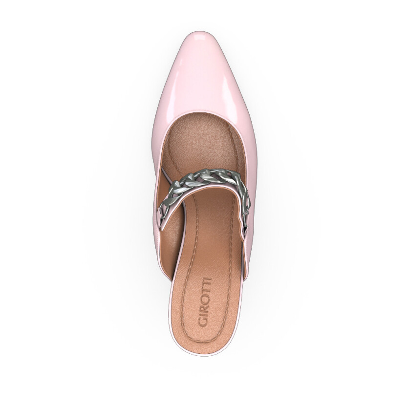 Mid Heel Pointed Toe Shoes 34571