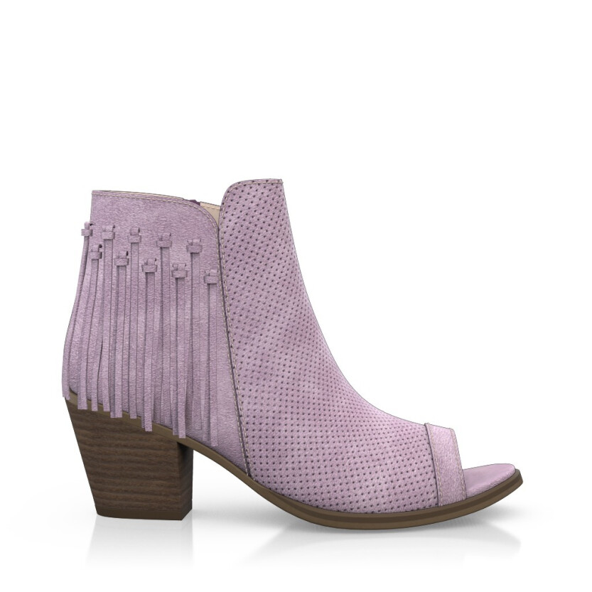 Fringes and Peep-Toe Booties 4925