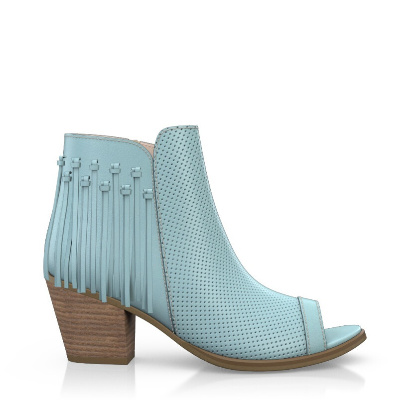 Fringes and Peep-Toe Booties 4928