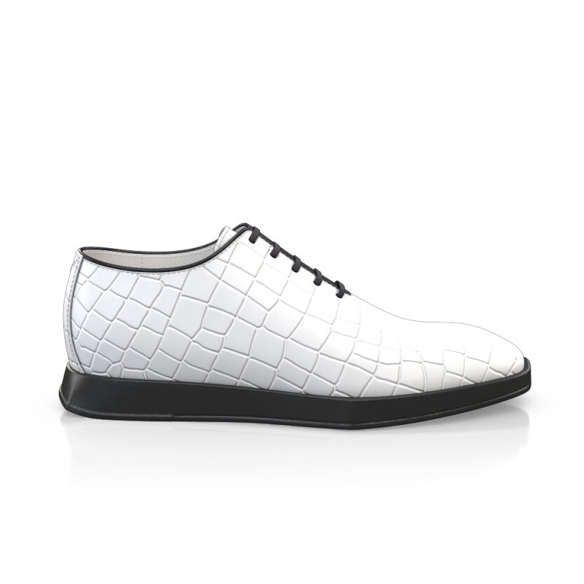 Men`s Square Toe Flat Sneakers 34922