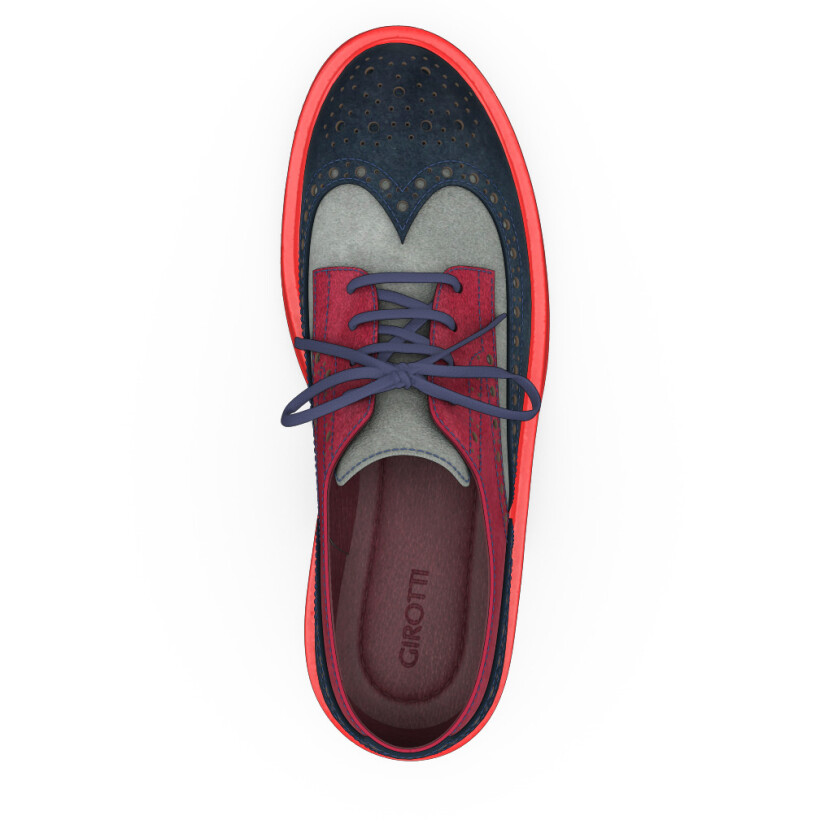 Color Sole Platform Shoes 35888