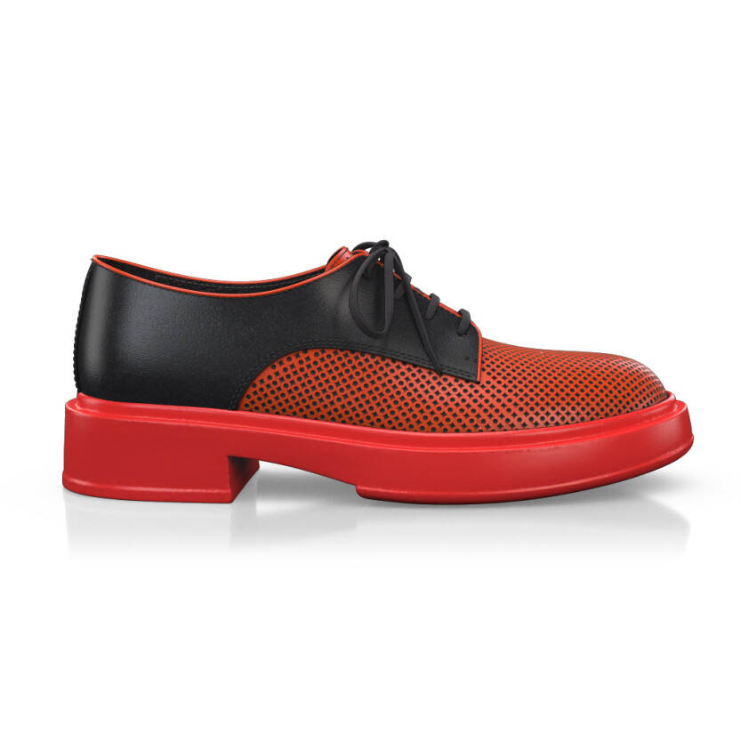 Color Sole Platform Shoes 36230