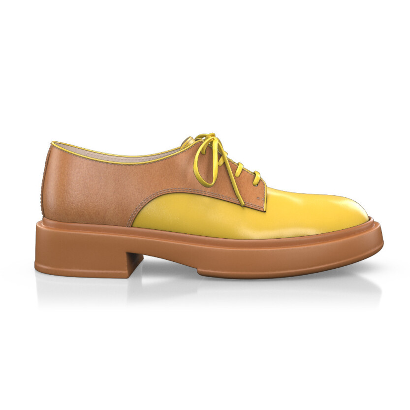 Color Sole Platform Shoes 36242