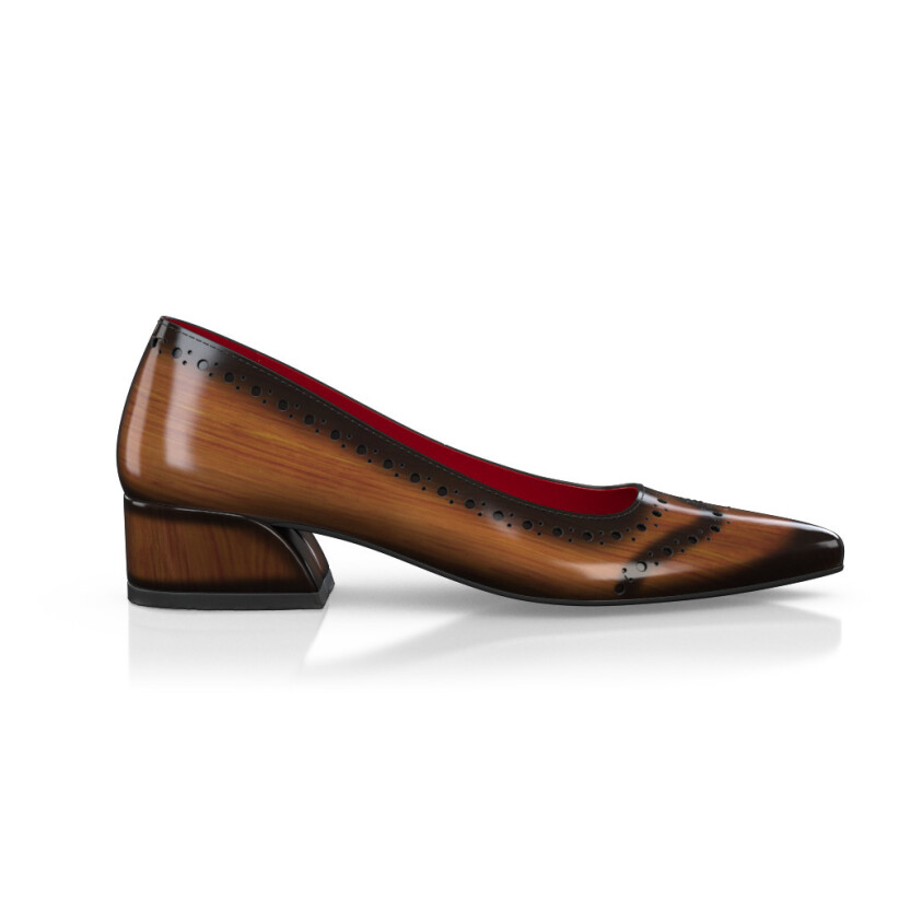 Women`s Luxury Block Heel Shoes 36530