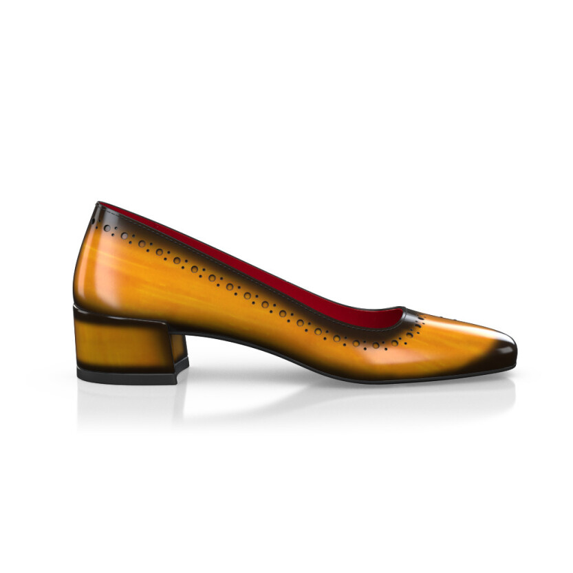 Women`s Luxury Block Heel Shoes 36554
