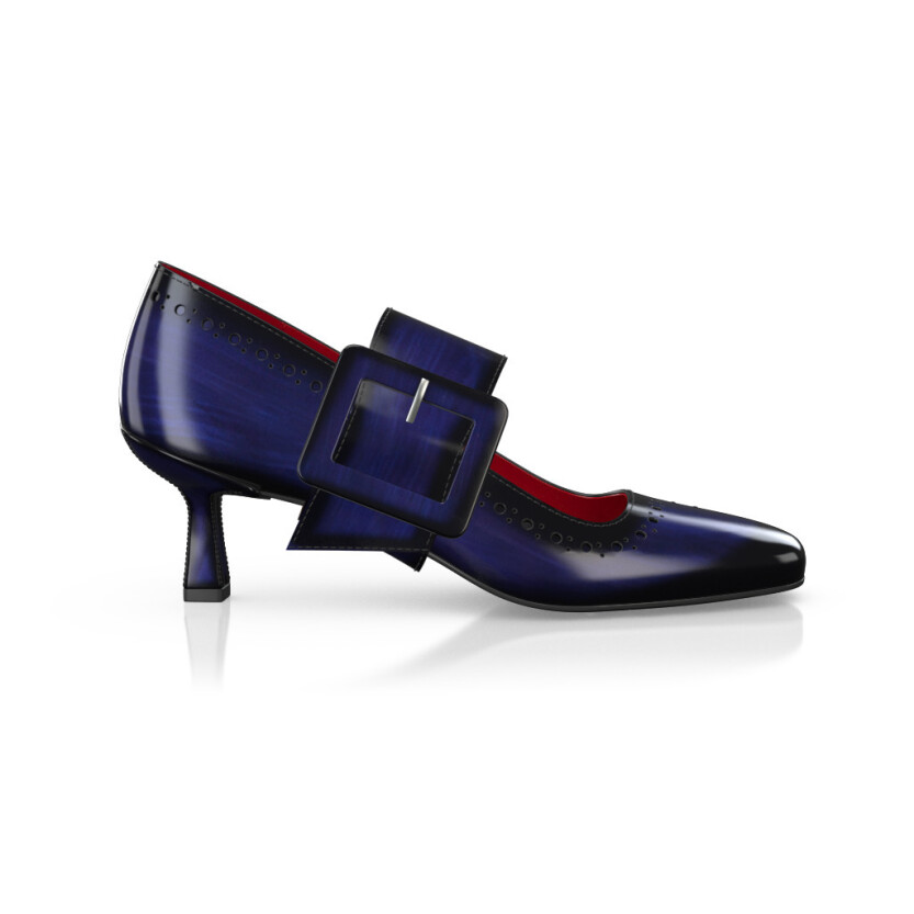 Women`s Luxury Block Heel Shoes 36587