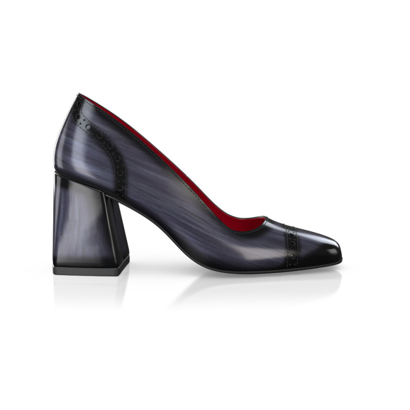 Women`s Luxury Block Heel Shoes 36599