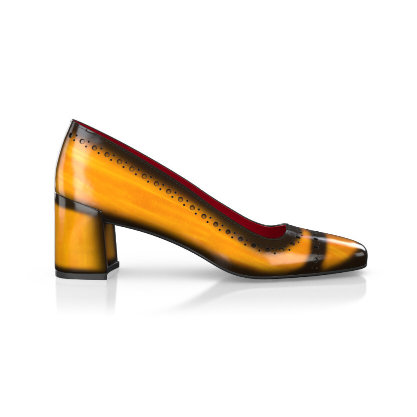 Women`s Luxury Block Heel Shoes 36653