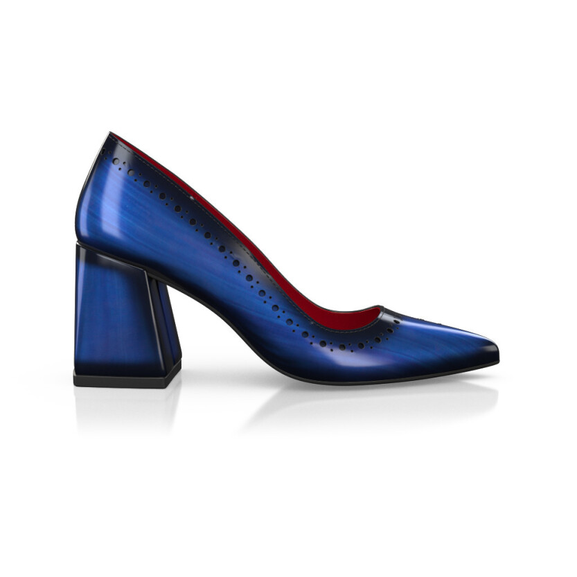 Women`s Luxury Block Heel Shoes 36656