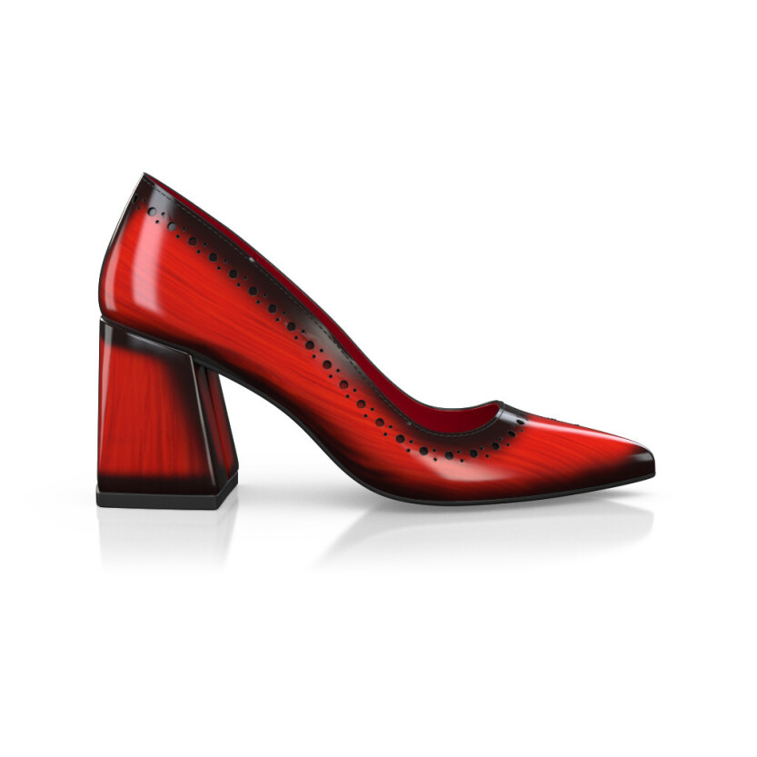 Women`s Luxury Block Heel Shoes 37079