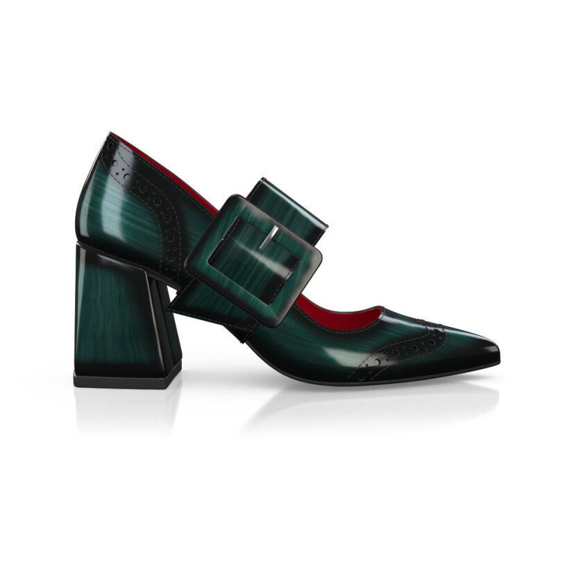 Women`s Luxury Block Heel Shoes 38837