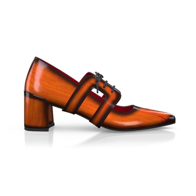 Women`s Luxury Block Heel Shoes 38891