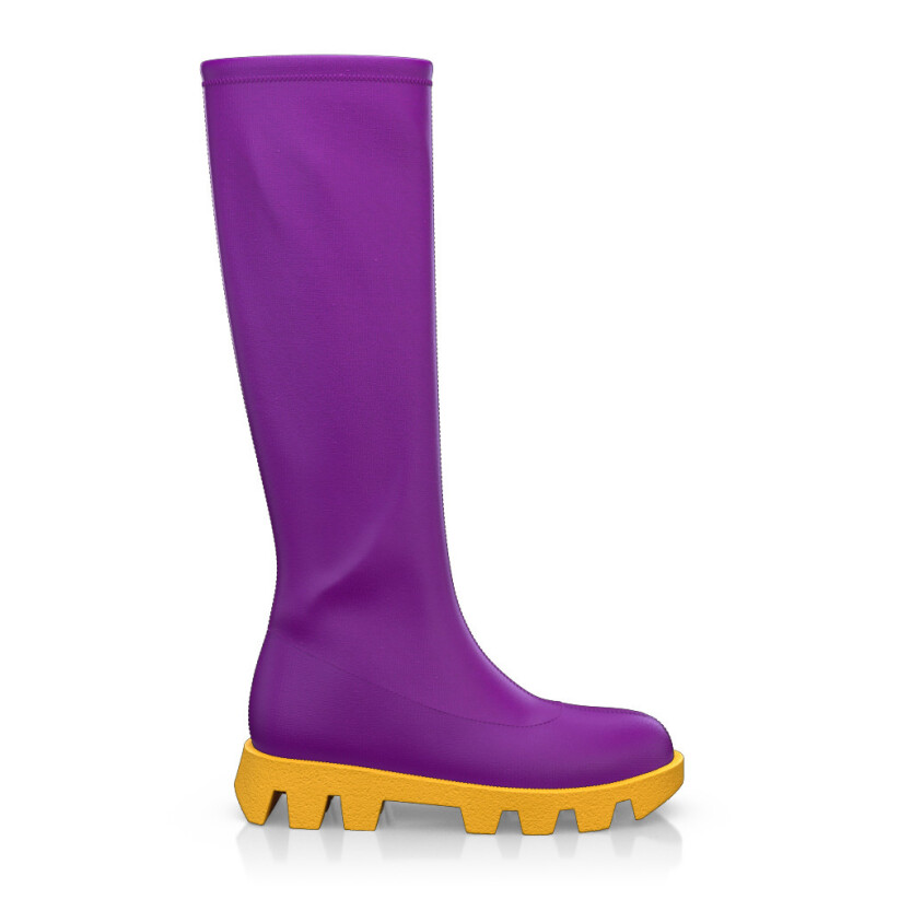 Platform Sock Boots 40430