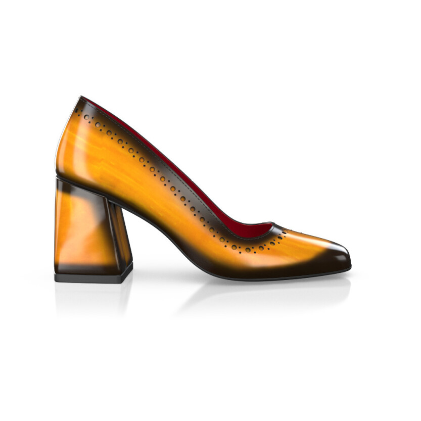 Women`s Luxury Block Heel Shoes 40478