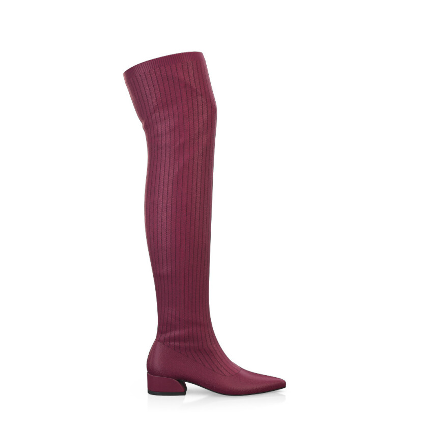 Women's Knitted Over The Knee Boots 40856