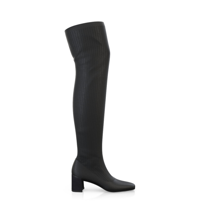 Women's Knitted Over The Knee Boots 40868