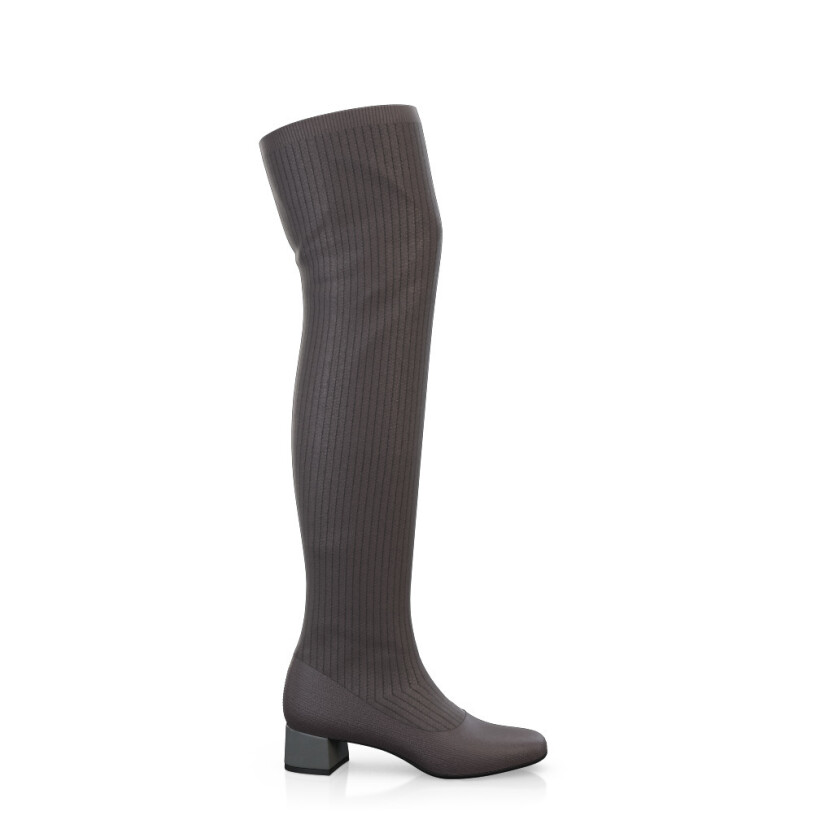 Women's Knitted Over The Knee Boots 40872
