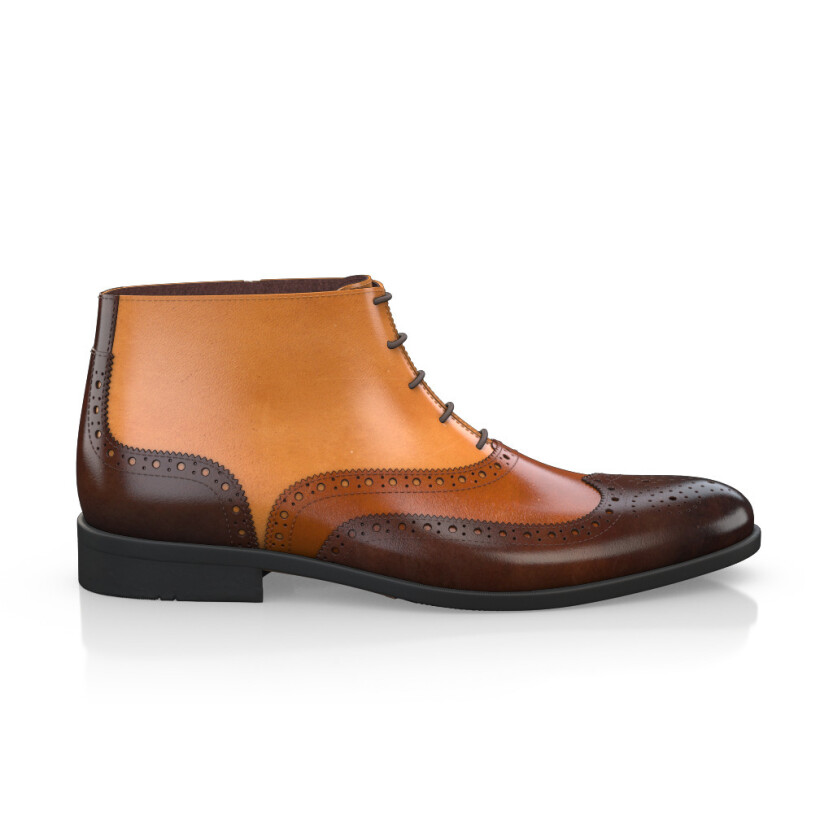 Men`s Brogue Ankle Boots 41253