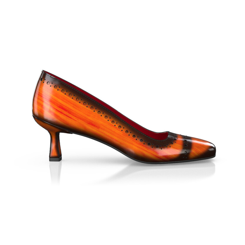 Women`s Luxury Block Heel Shoes 42615