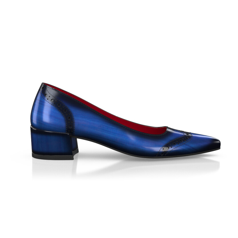 Women`s Luxury Block Heel Shoes 43302