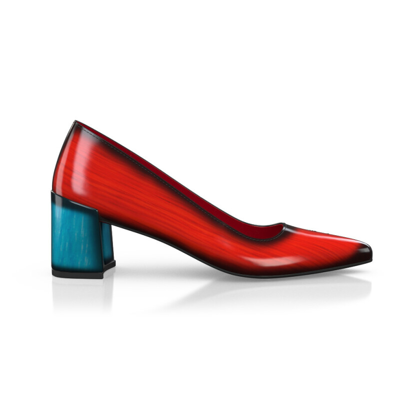 Women`s Luxury Block Heel Shoes 43350