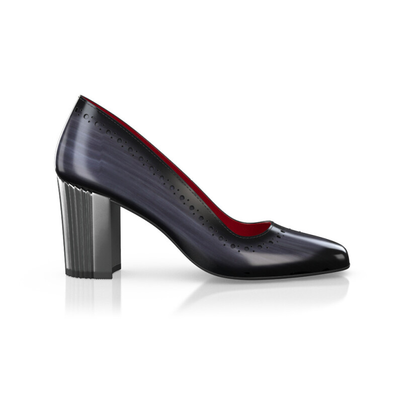 Women`s Luxury Block Heel Shoes 43395