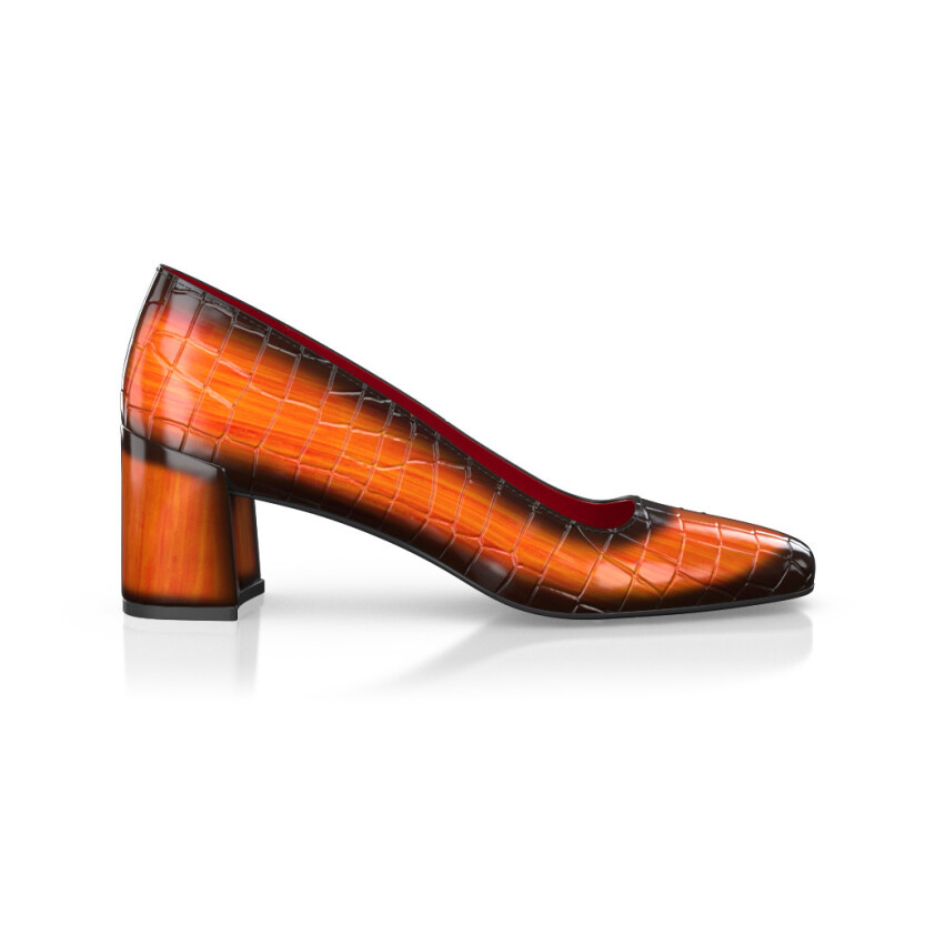 Women`s Luxury Block Heel Shoes 44817