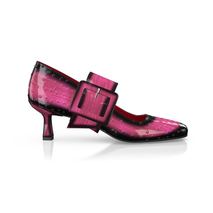 Women`s Luxury Block Heel Shoes 44838
