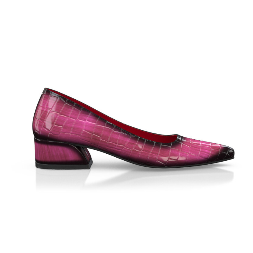 Women`s Luxury Block Heel Shoes 44853