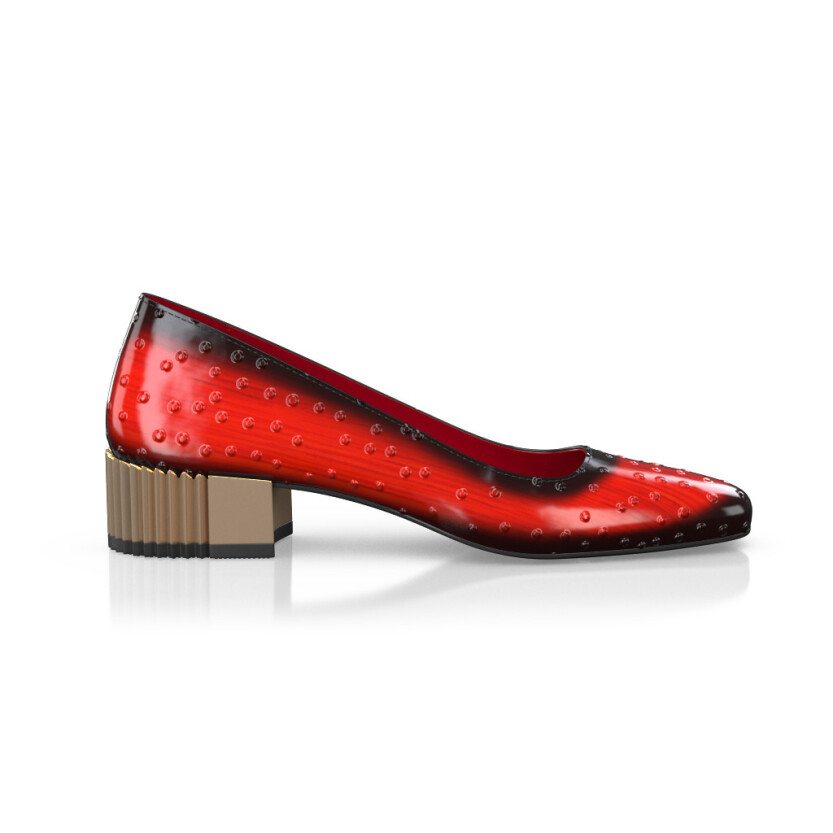 Women`s Luxury Block Heel Shoes 44871