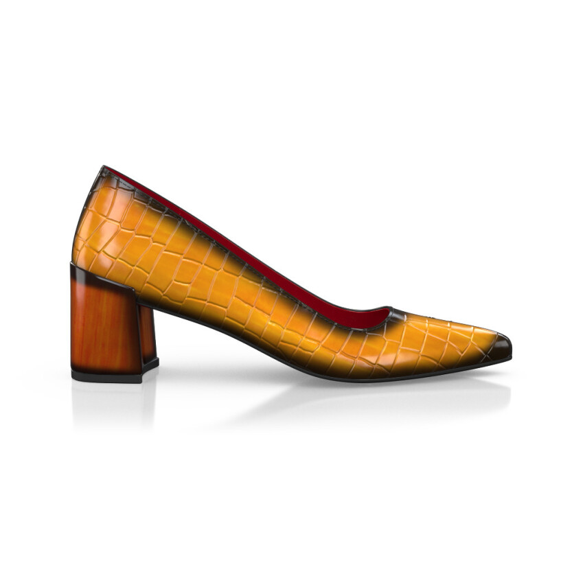 Women`s Luxury Block Heel Shoes 44910