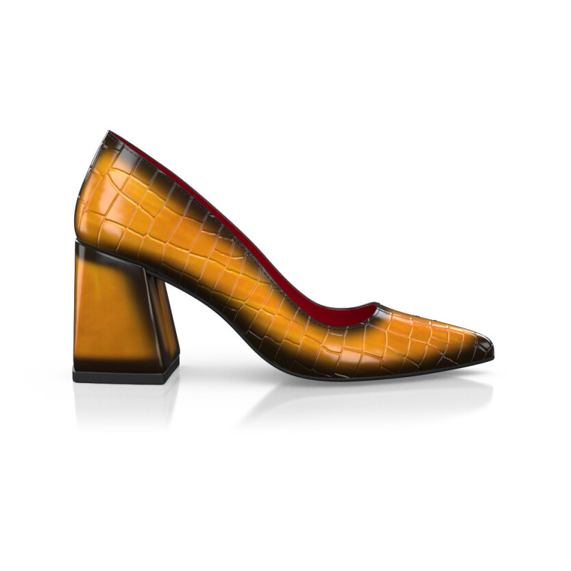 Women`s Luxury Block Heel Shoes 45199