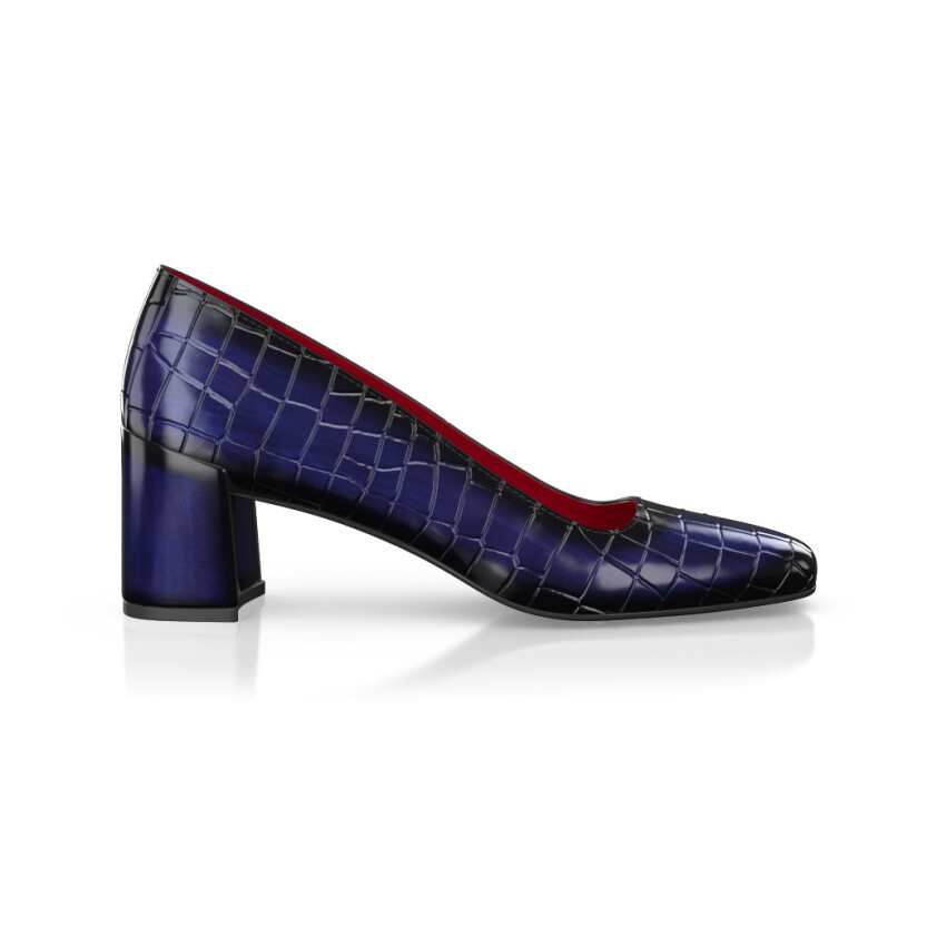 Women`s Luxury Block Heel Shoes 45219